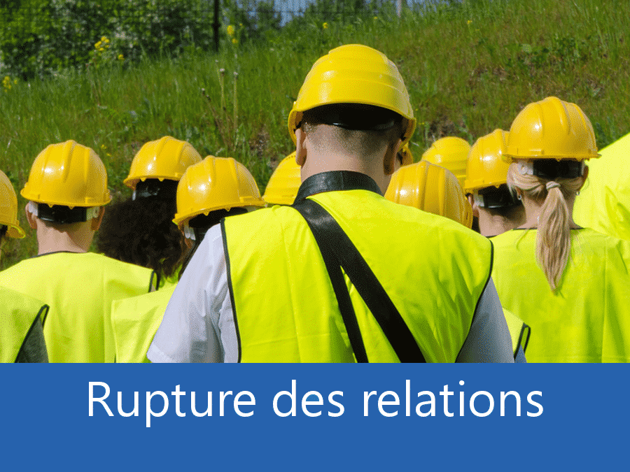 Rupture des relation chantier 24, problèmes dialogue entreprise bâtiment Périgueux, solution rupture des relation sur chantier Dordogne, expert problème chantier 24,